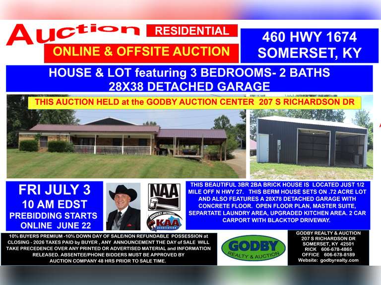 AUCTION 3BD House & Lot