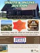 Rustic Log Home Auction