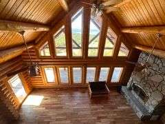 Rustic Log Home Auction