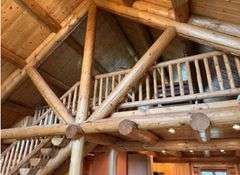 Rustic Log Home Auction