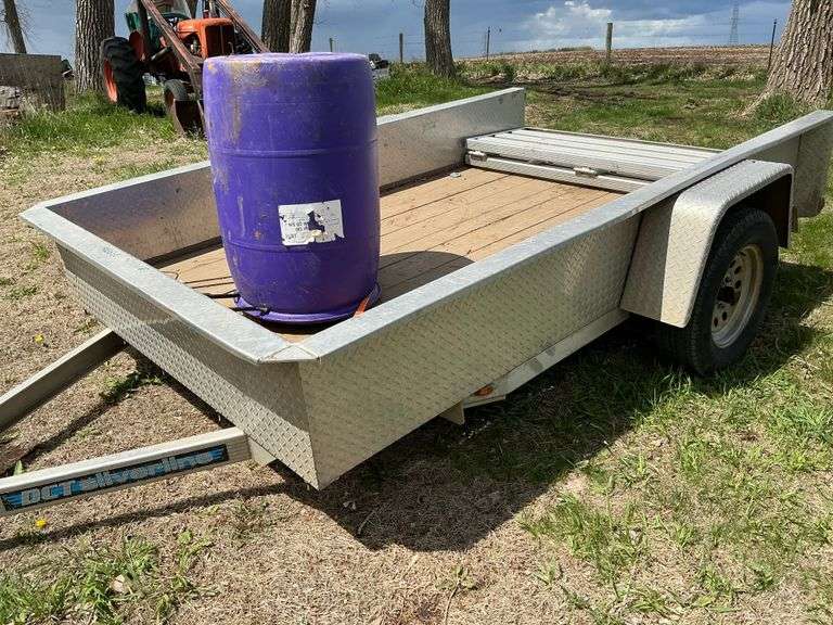 6x10 small aluminum utility trailer