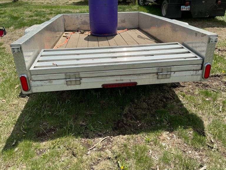 6x10 small aluminum utility trailer