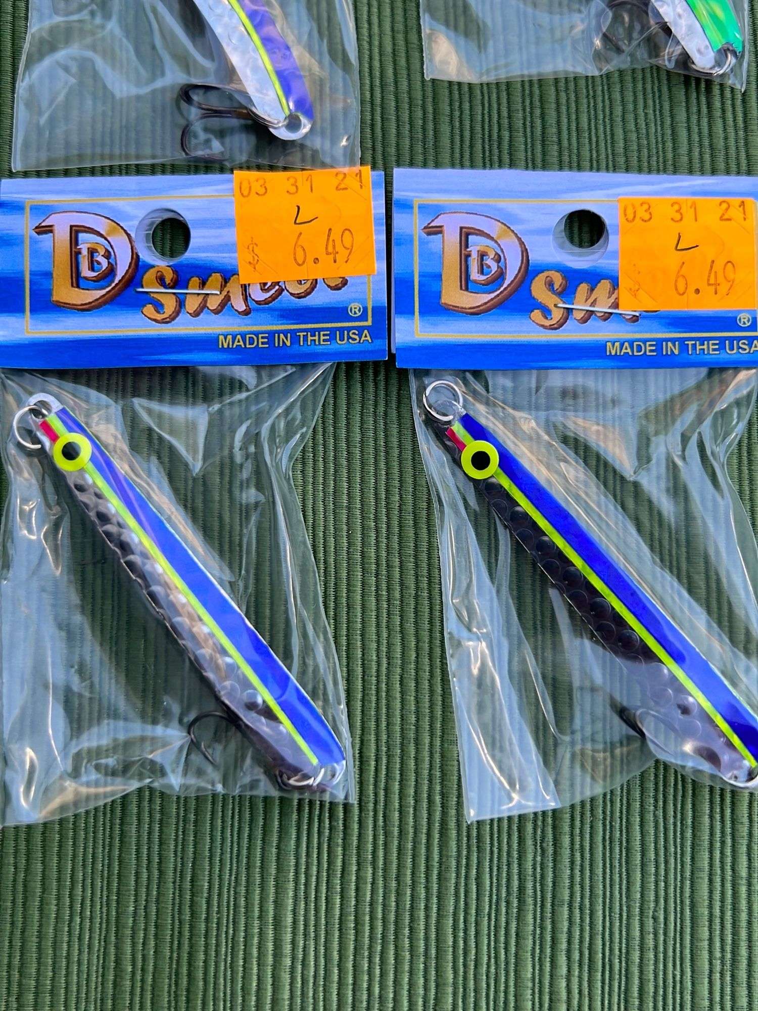 db smelt fishing lure Blue Tandem 6.4g /Type OSP Bass Lure dunk 48F