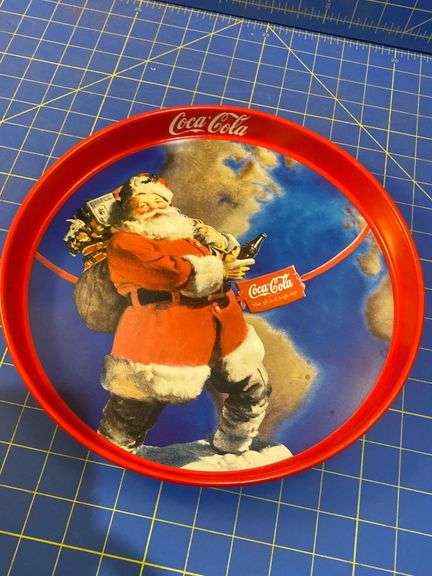 1991 X-mas Coke tray