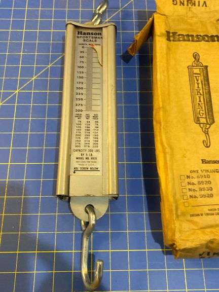 Sportsman scale- capacity 300lbs.