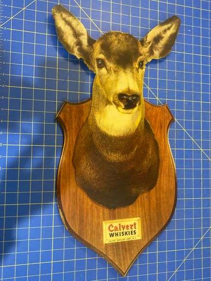 Calvert whiskey deer advertising