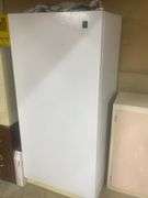 GE stand up Freezer, contents not included