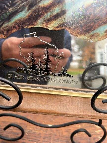 Miller Beer - Wildlife Series The Black Bear Mirror