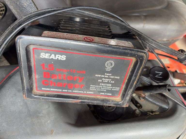Sears battery charger