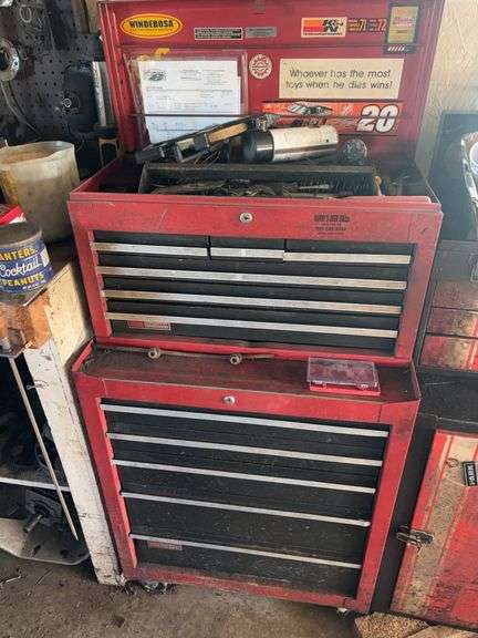 Craftsman tool chest and contents
