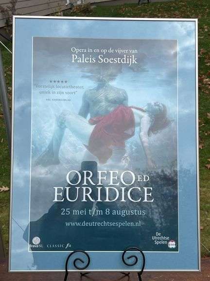 Opera Poster with Ticket Stubs