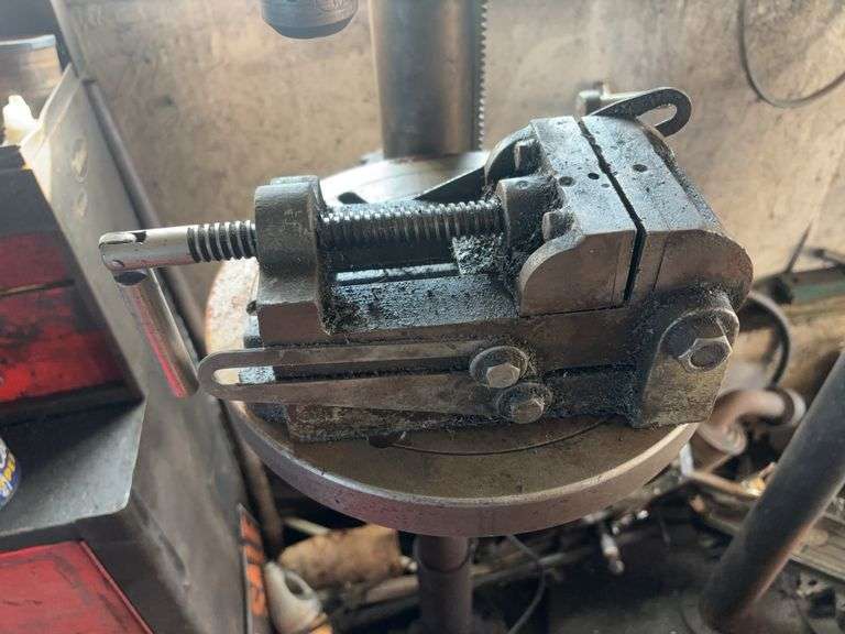 Drill press vice