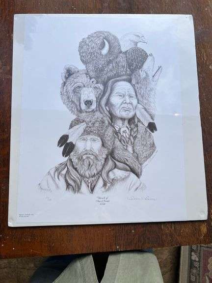 Place of Friends Print by Irene V. Bowers