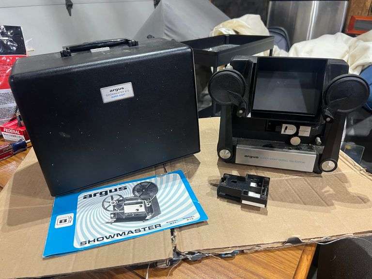 argus SHOWMASTER 872  & Model 768 Editor