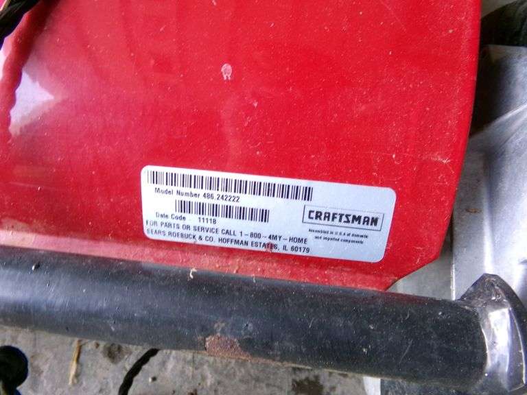 Craftsman lawn sweeper