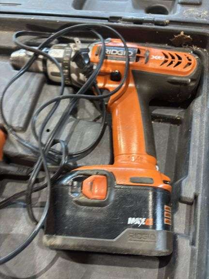 Ridgid cordless drill