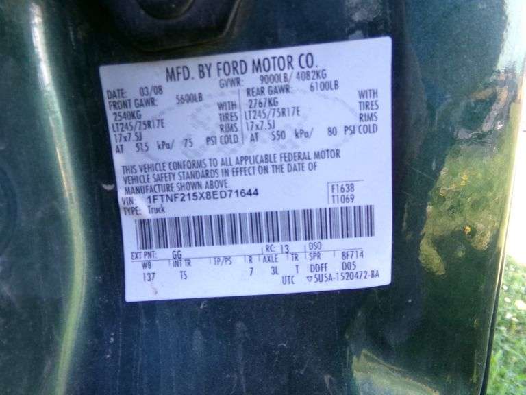 2008  FORD  F-250