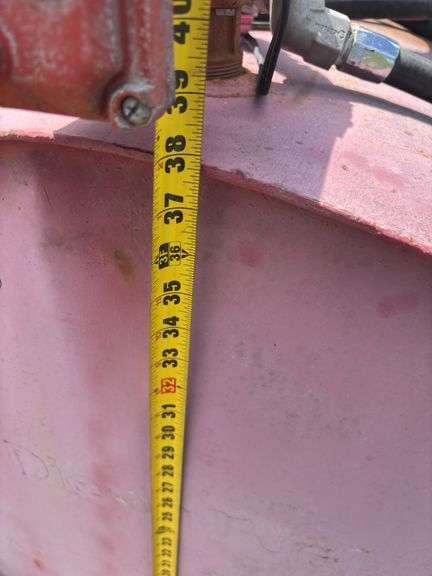 Fuel tank with 12v pump