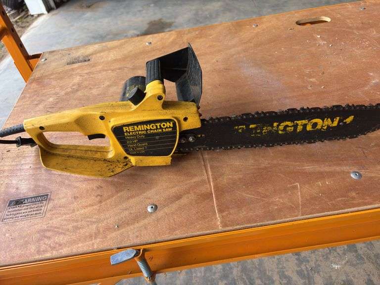 Remington electric chainsaw