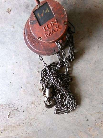 1/4 ton chain fall