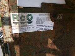 RCO barrel washer
