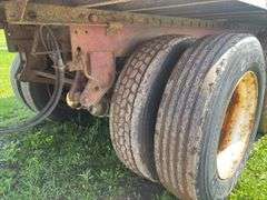 1991  Utility   48' tri axle trailer w/ slope floor & conveyer