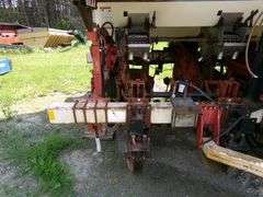 Harriston 3504 potato planter with tarp