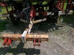 Harriston 3504 potato planter with tarp