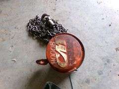 1/4 ton chain fall