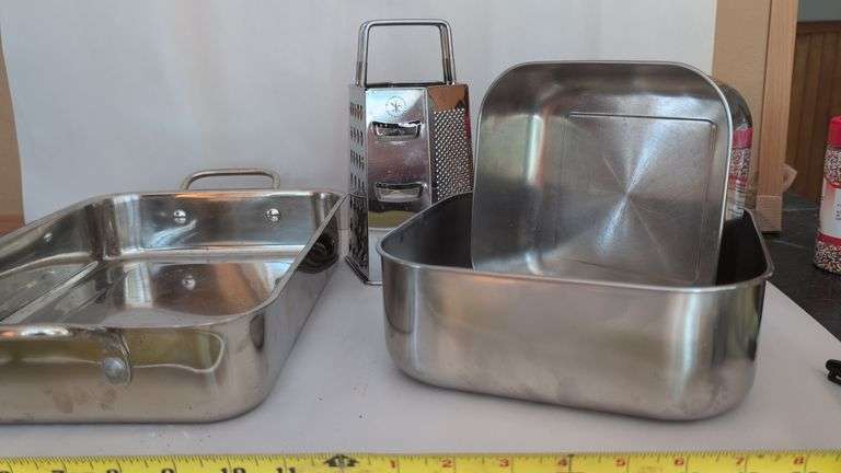 Stainless steel kitchen ware