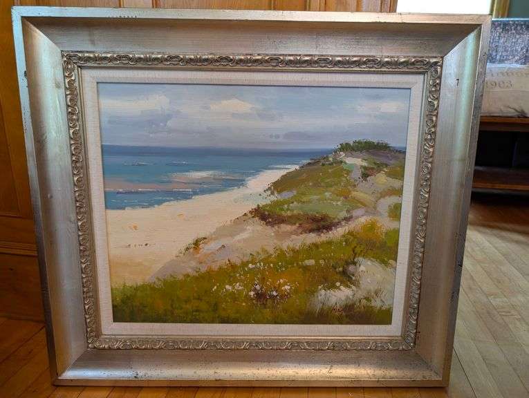 Oil painting signed- Angela