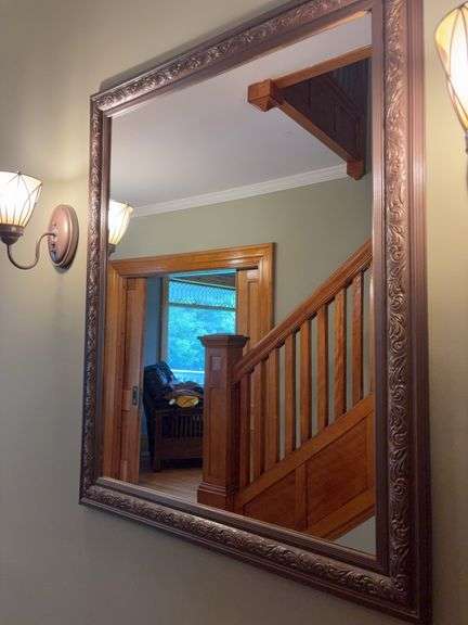 Framed mirror