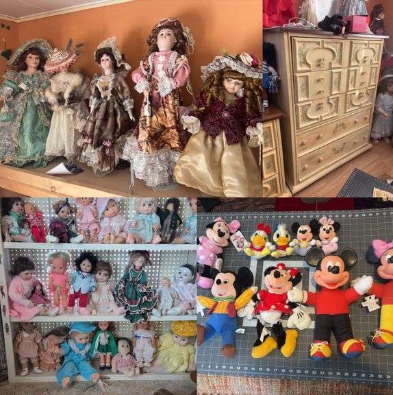Dolls, Collectibles, and More- Estate of Phylis Belanger 