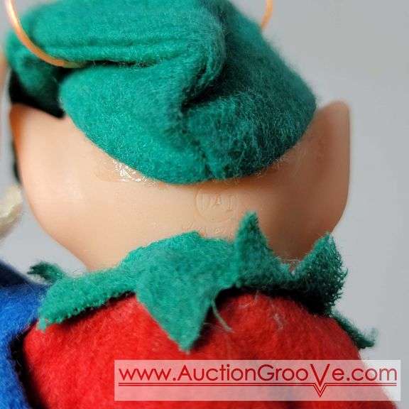 The cutest little Elves. Vintage Christmas decor. Made in Japan. The triplets are marked Dai Japan. B