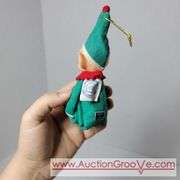 The cutest little Elves. Vintage Christmas decor. Made in Japan. The triplets are marked Dai Japan. B
