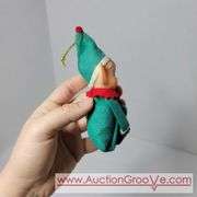 The cutest little Elves. Vintage Christmas decor. Made in Japan. The triplets are marked Dai Japan. B