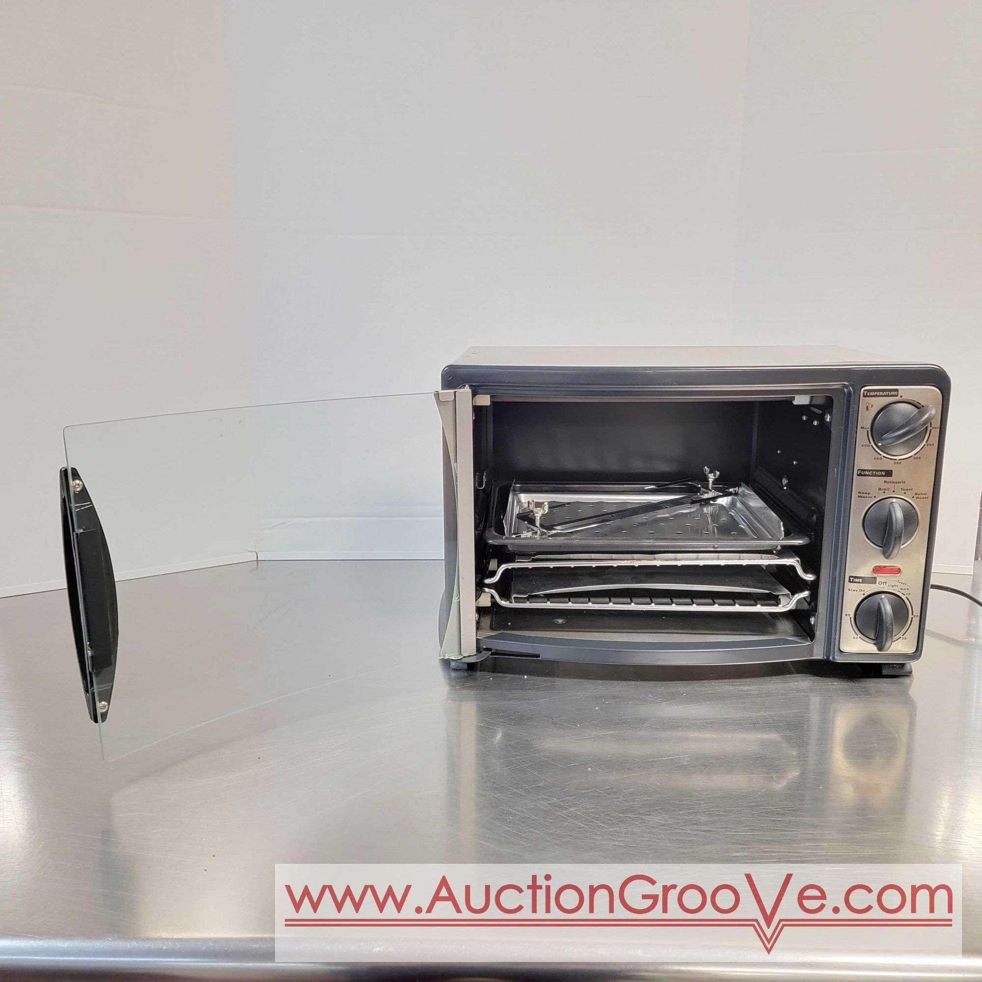 GE Countertop Oven with Rotisserie. Item stock number 168947