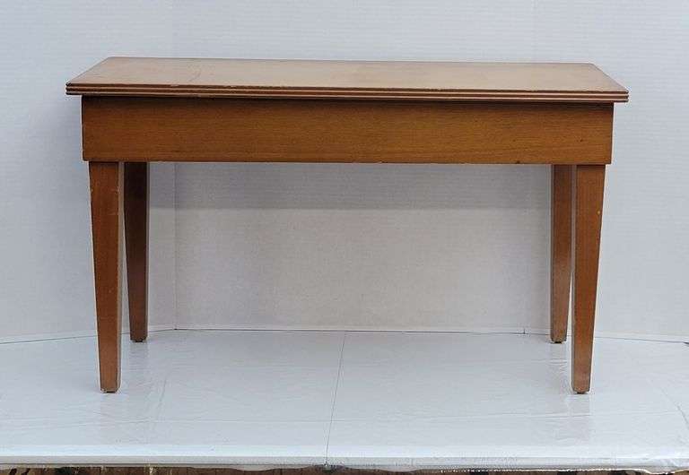 Maple Piano Bench. 32 x 14.5 x 19. B