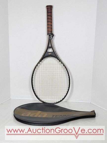 ADA XXX Tennis Racket. Genuine Cow Hide Handle. T416