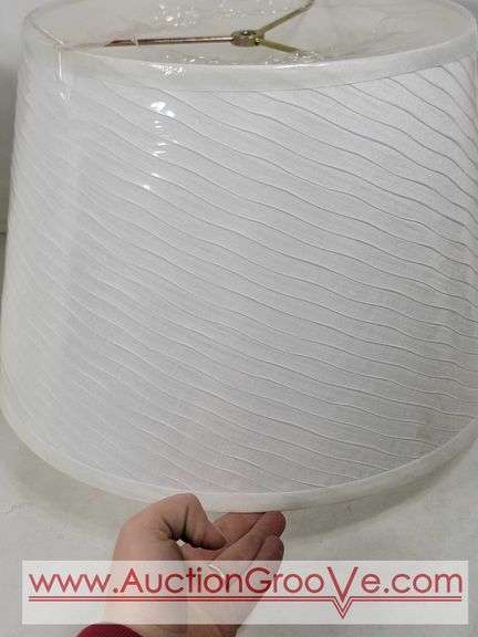 TWO Lamp Shades. Plastic Wrapping Still on. 15 x 10. B
