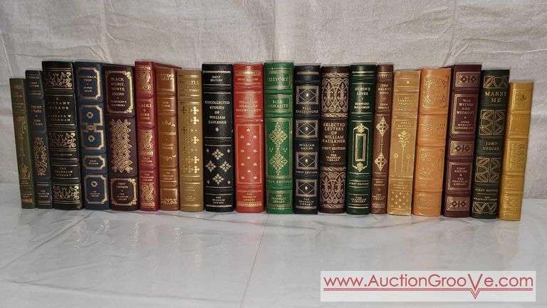 20 - "AUTHOR SIGNED" FIRST EDITION Books from THE FRANKLIN LIBRARY. The books all appear to be new. It does not appear that they've been opened and read. They have been in storage boxes for a few year