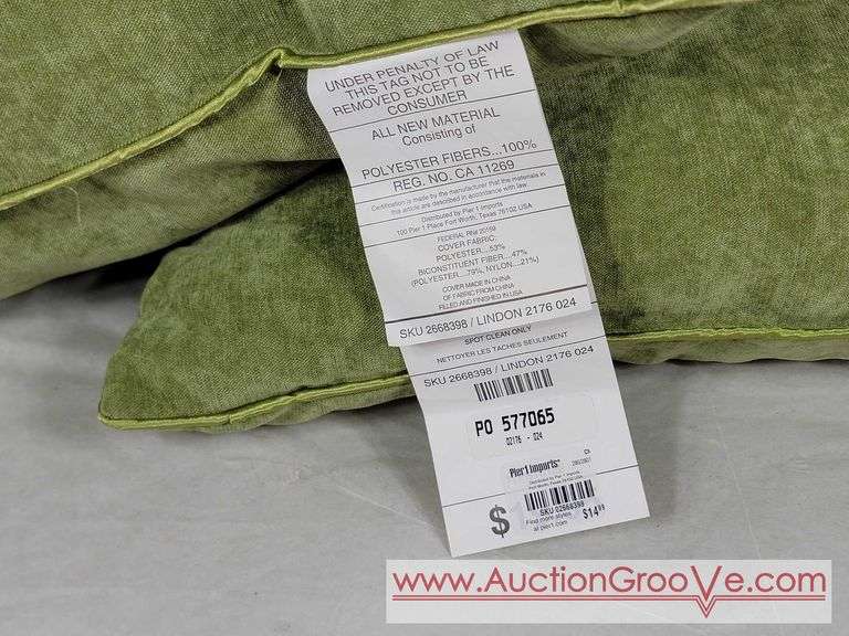 FOUR Pier1 Imports Decorative Pillows. New With Tags. BL