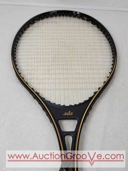 ADA XXX Tennis Racket. Genuine Cow Hide Handle. T416