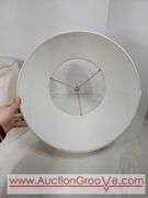 TWO Lamp Shades. Plastic Wrapping Still on. 15 x 10. B