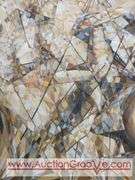 Large Original Painting In Unison? by E. Chauser '63. 40 x 52.5. BR