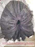 Vintage Ostrich Feather Dress with Photo of it in Action. Seems to be intact. Appears to be a size Small/Medium. CB