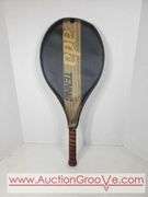 ADA XXX Tennis Racket. Genuine Cow Hide Handle. T416