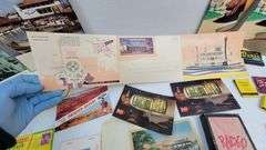 Disneyland circa 1960 plus various assorted ephemera as shown in photos. Y