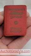 Langenscheidt Liliputt Dictionary. Spanish to English. Miniature, portable dictionary. FR1