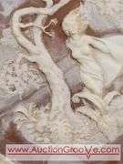 5 - INCOLAY Stone Cameo Plates. Anthony & Cleopatra, She Was a Phantom of Delight, To a Skylark, The Taj Mahal Lovers, and My Heart Leaps Up When I Behold.      10". FR4